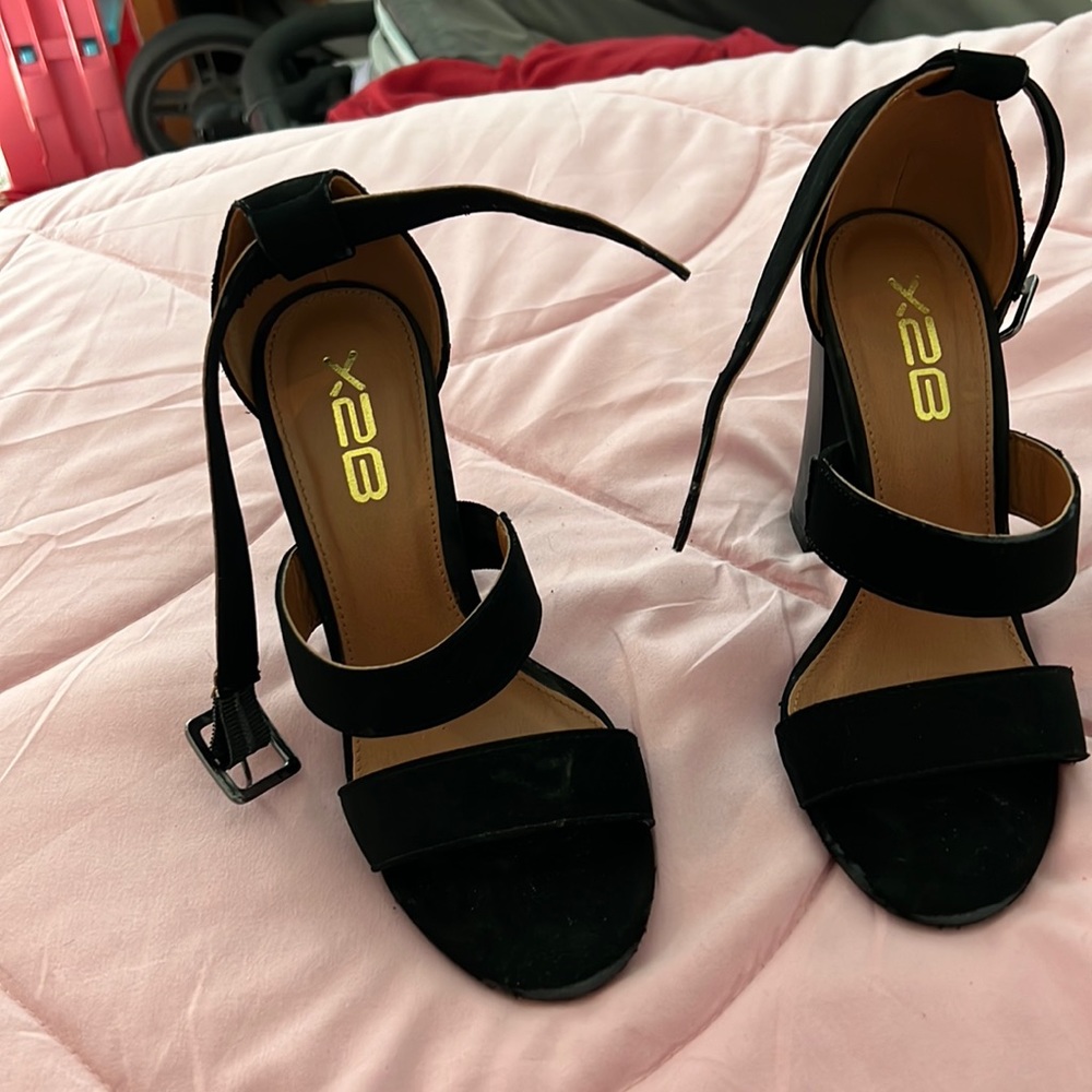 Black heels